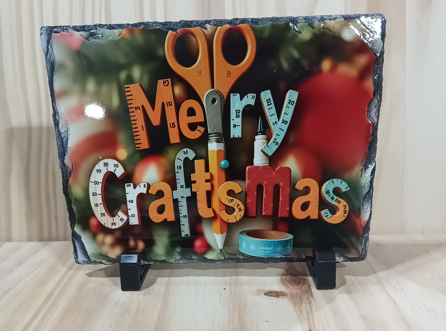 Merry Craftsmas Slate