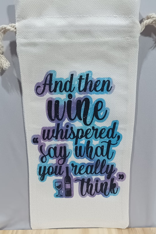 Wine Bag - The Wine Whispered
