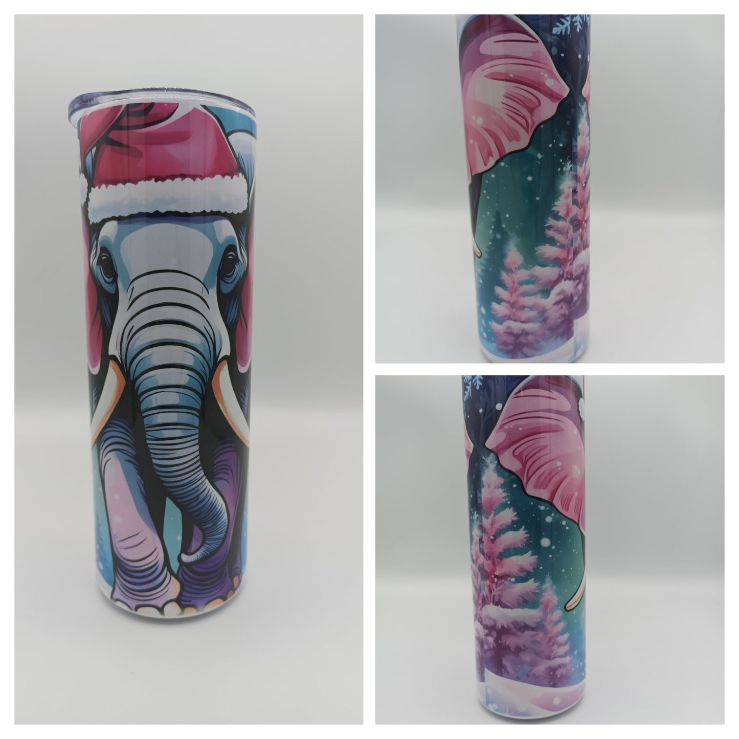 Christmas Elephant Tumbler