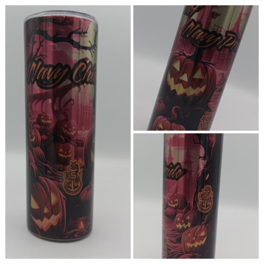Halloween tumbler