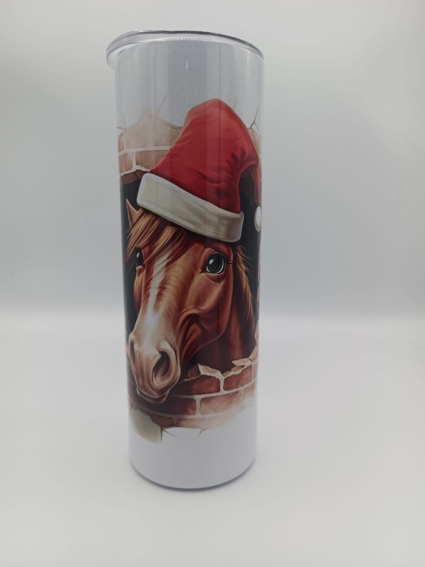 Christmas Horse Tumbler