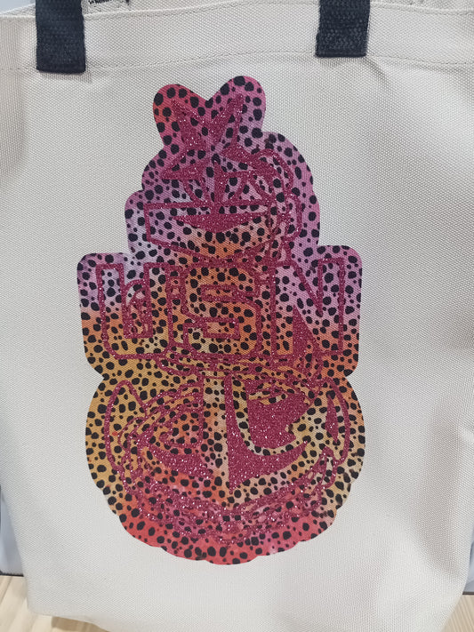 SC cheetah tote