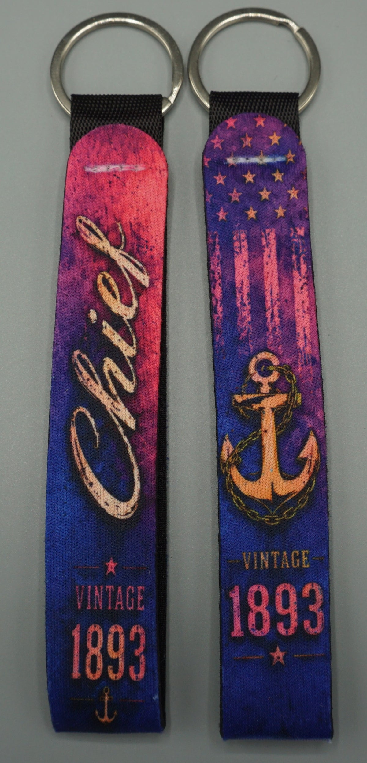Neoprene Keychain Vintage Chief