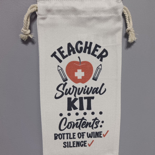 Wine Bag - Teacher Survival Kit
